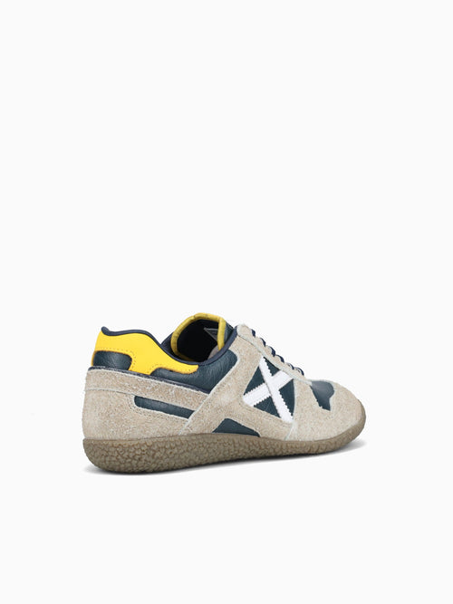 Goal Beige Gris Amarillo suede Fabric Beige / 40 / M