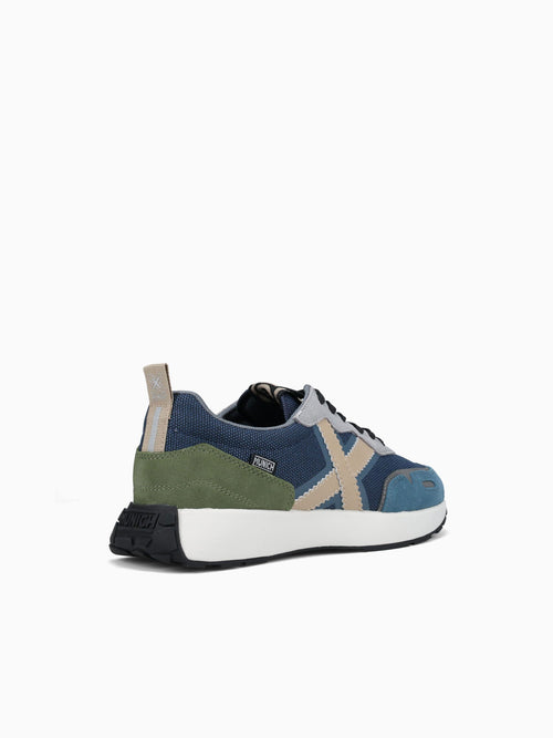 Xemine Azul Gris Verde suede Mesh Blue / 40 / M