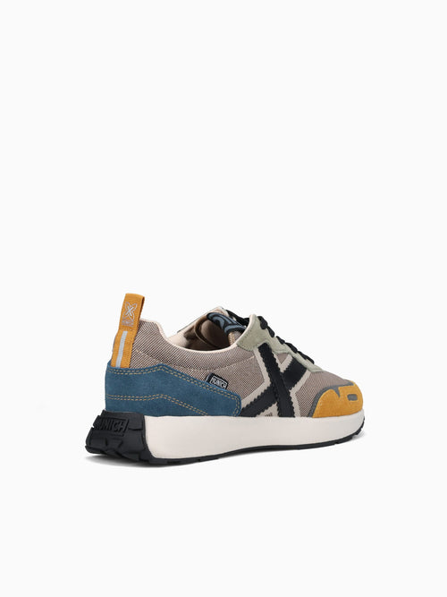 Xemine Amarillo Beige Azul suede Mesh Yellow / 40 / M