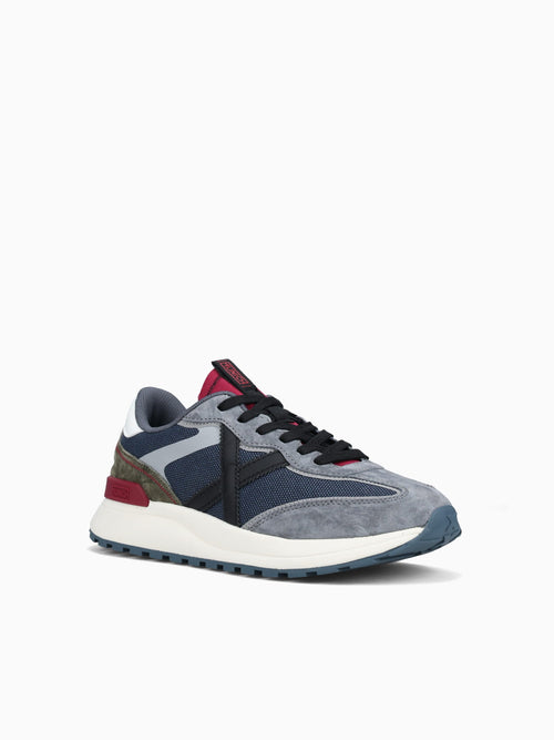 Dynamix Gris Navy Verde suede Mesh Grey / 40 / M