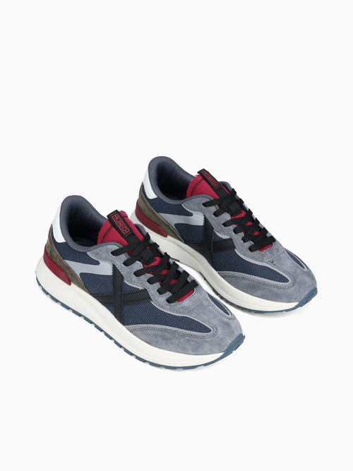 Dynamix Gris Navy Verde suede Mesh Grey / 40 / M