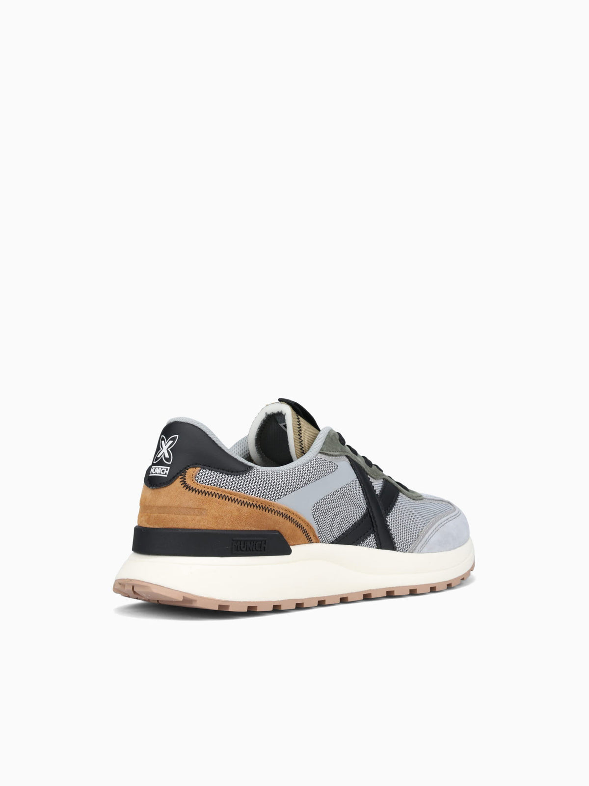 Dynamix Gris Verde Tan suede Mesh Grey / 40 / M