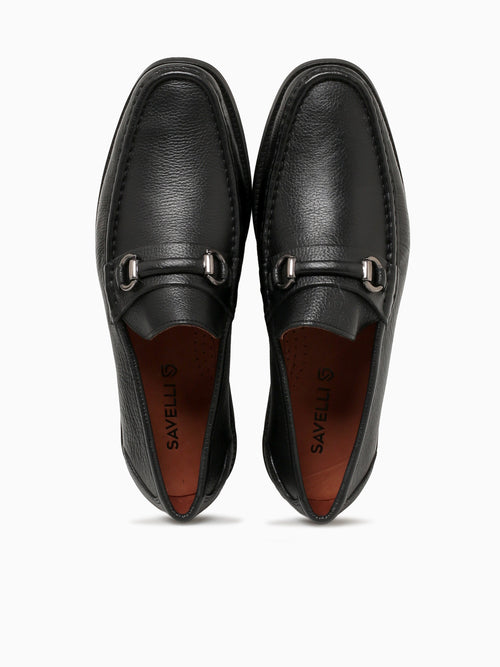 Salman Preto Leather Black / 7 / M