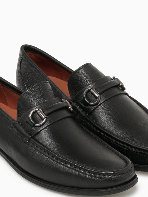 Salman Preto Leather Black / 7 / M