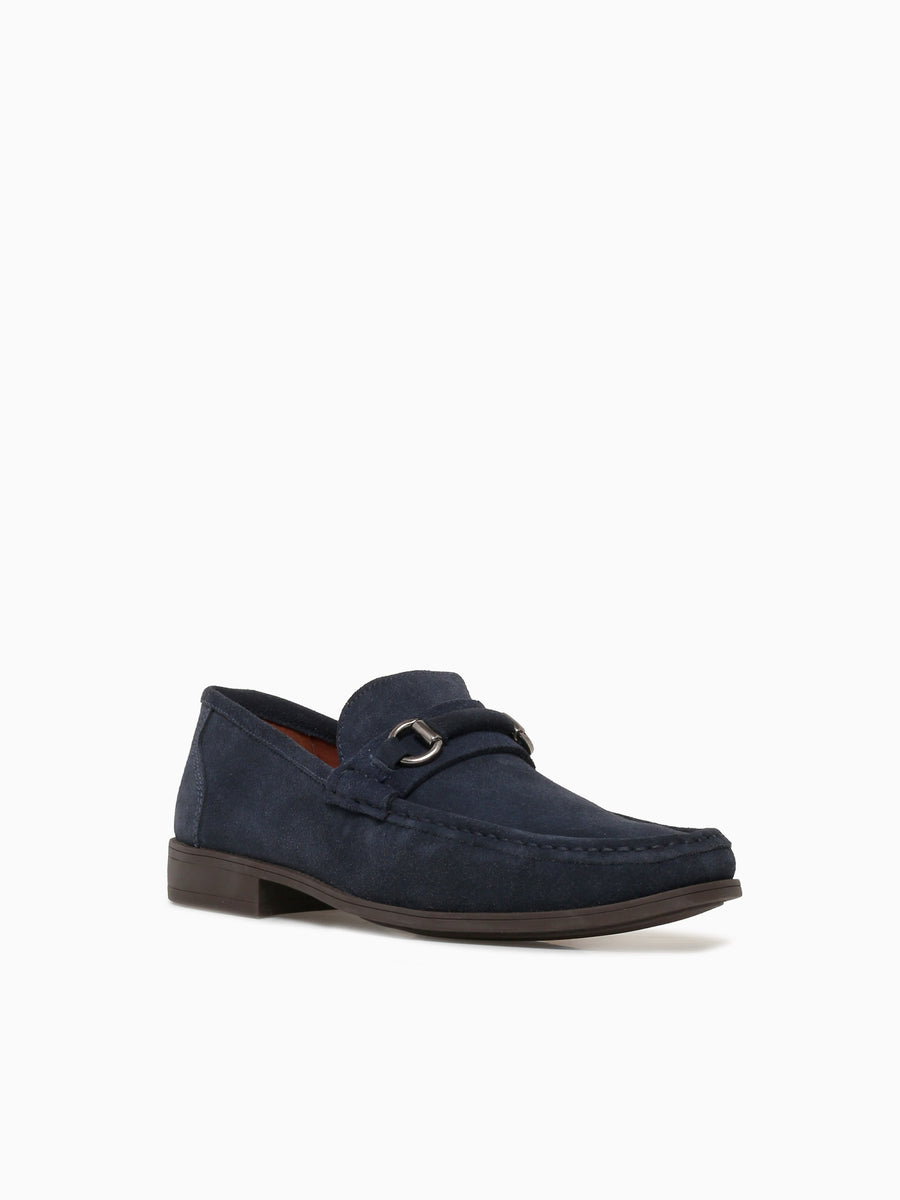 Salman Navy Blue Suede Navy / 7 / M