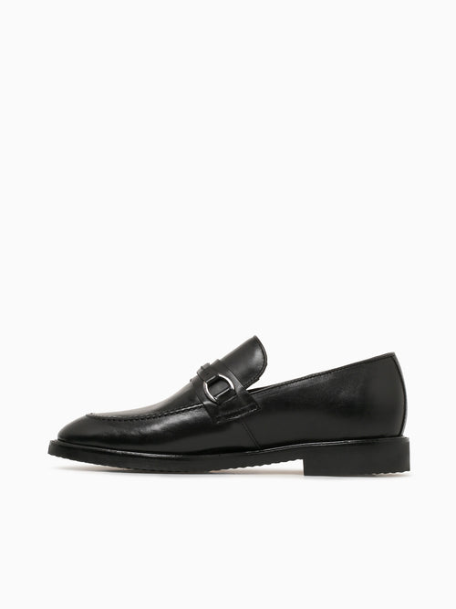 Salnis Preto Leather Black / 7 / M