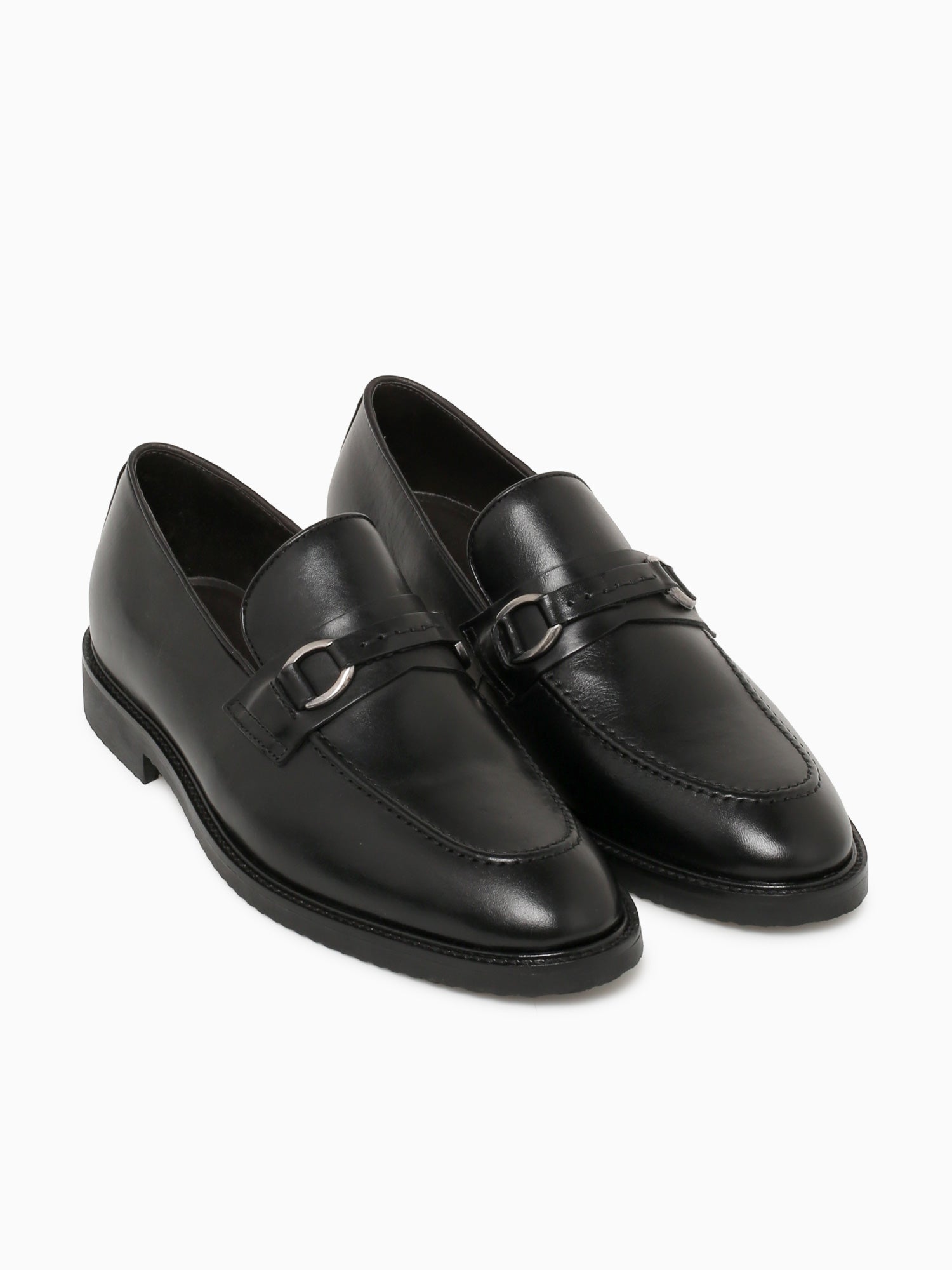 Salnis Preto Leather Black / 7 / M