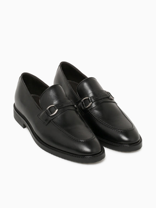 Salnis Preto Leather Black / 7 / M