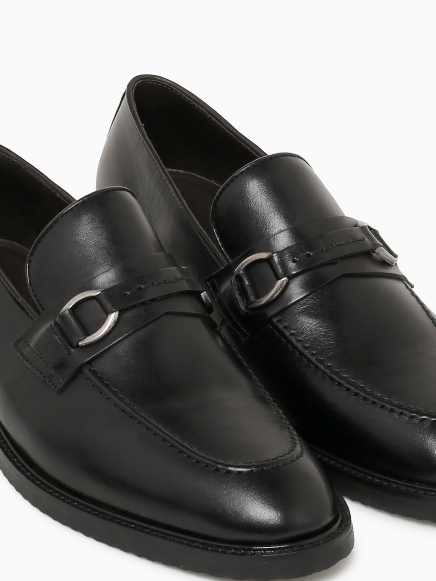 Salnis Preto Leather Black / 7 / M
