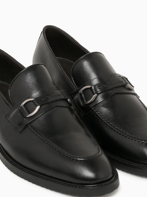 Salnis Preto Leather Black / 7 / M
