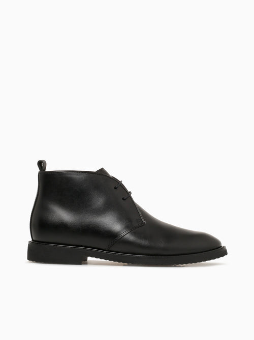Sam Preto Leather Black / 7 / M