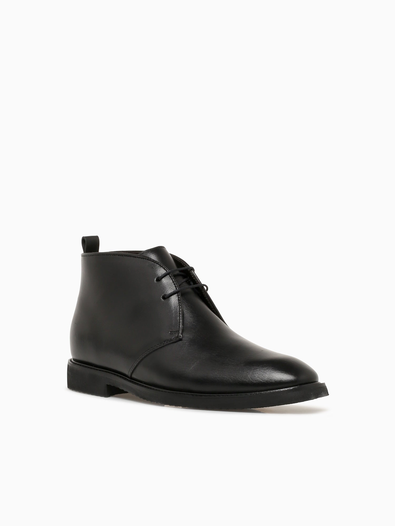 Sam Preto Leather Black / 7 / M