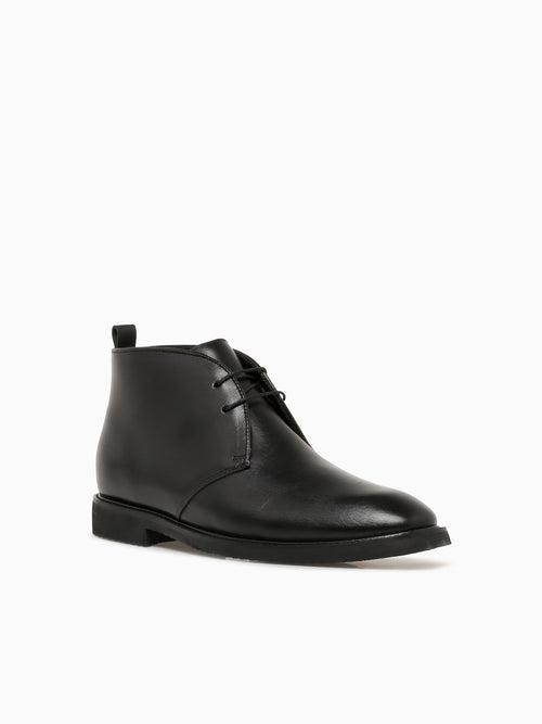 Sam Preto Leather Black / 7 / M