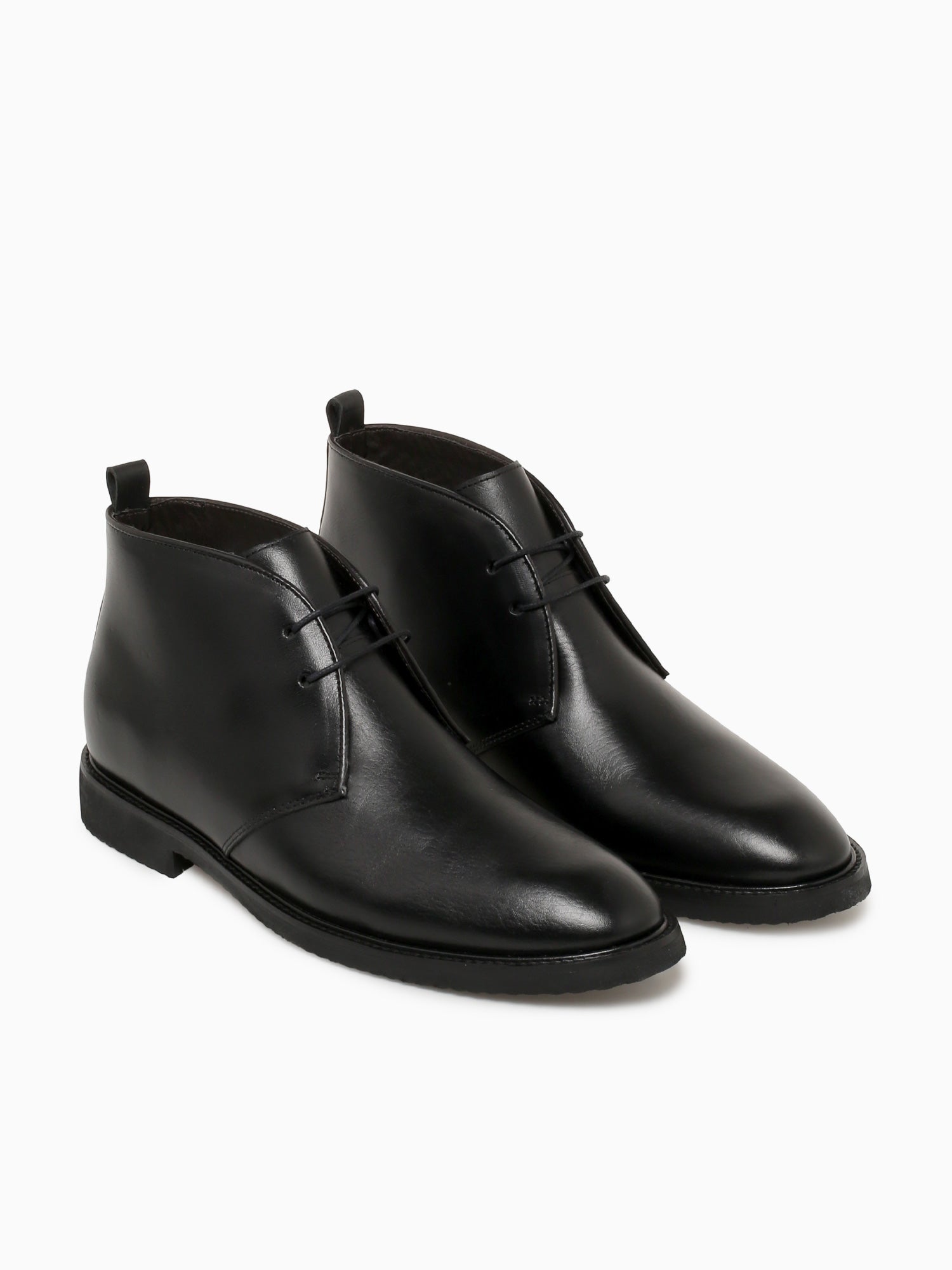 Sam Preto Leather Black / 7 / M