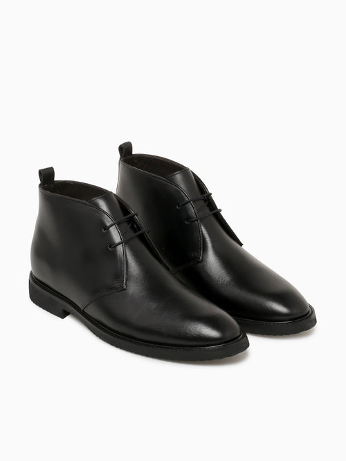 Sam Preto Leather Black / 7 / M