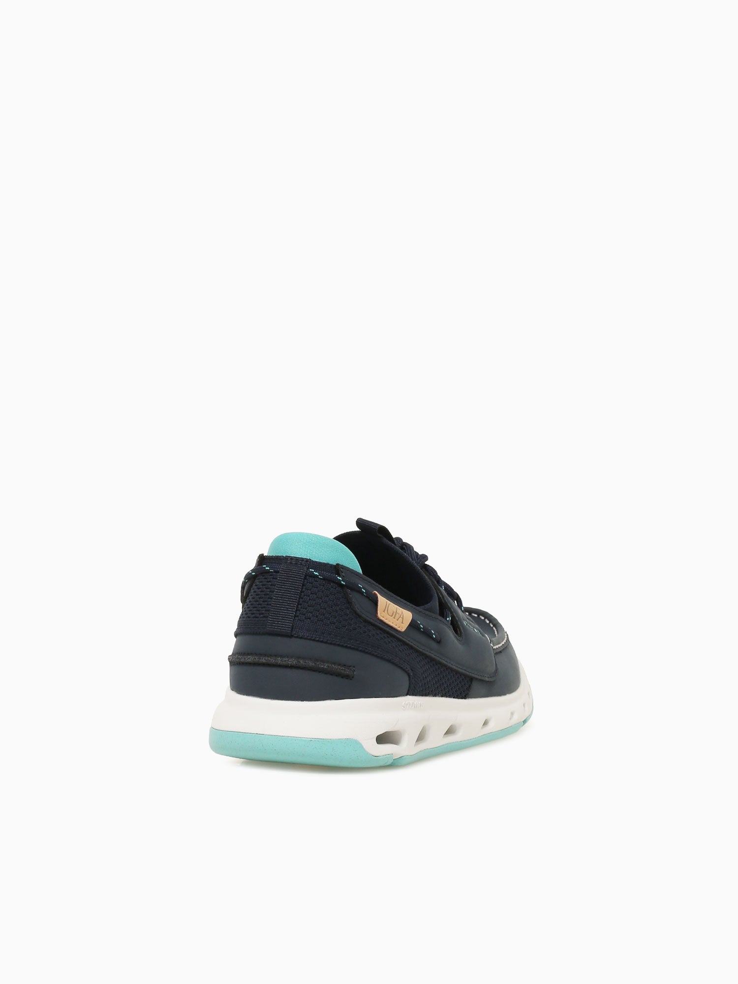 Silvertip Boat Navy Leather Textile Navy / 7 / M