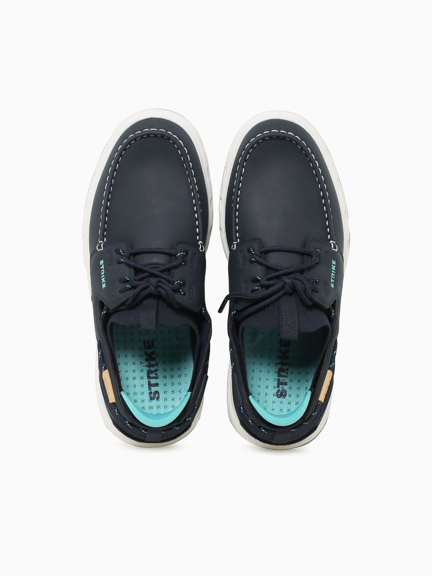 Silvertip Boat Navy Leather Textile Navy / 7 / M