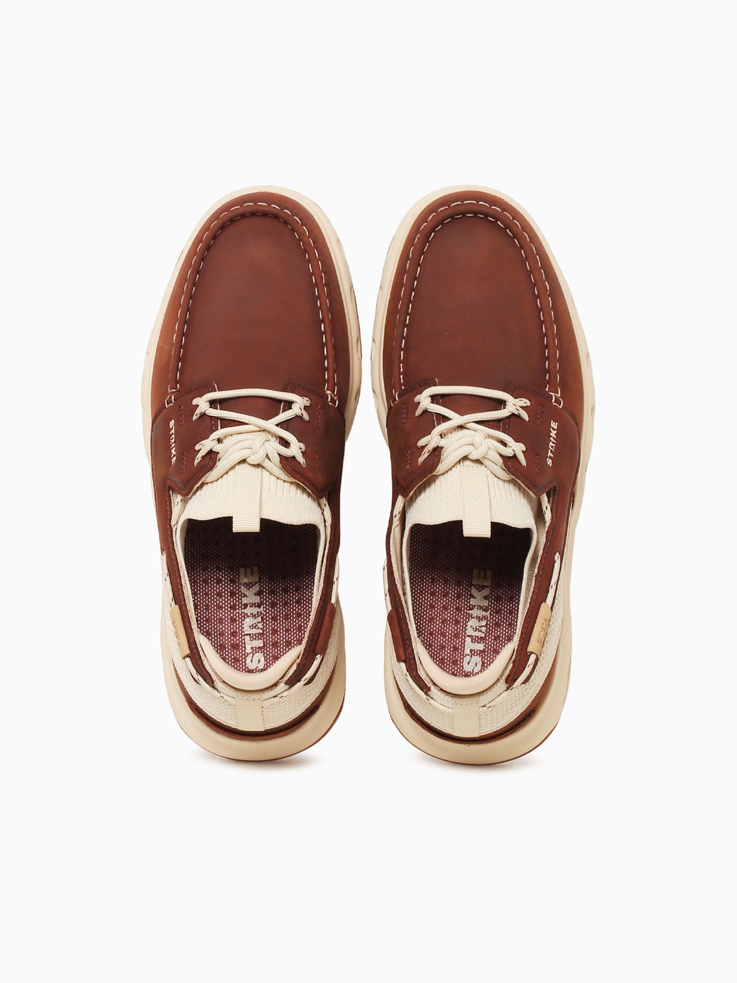 Silvertip Boat Mid Brown Leather Textile Medium Brown / 7 / M