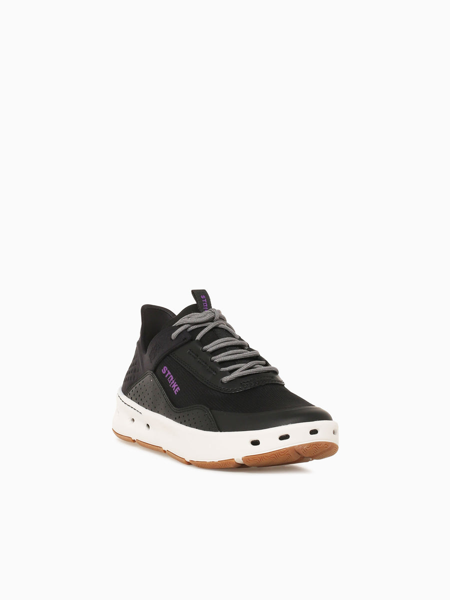 Bluefin Lace Black Purpl leather Textile Black / 7 / M