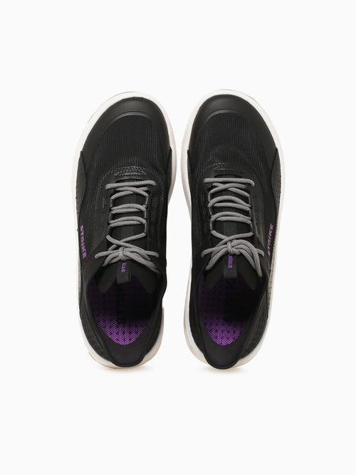 Bluefin Lace Black Purpl leather Textile Black / 7 / M