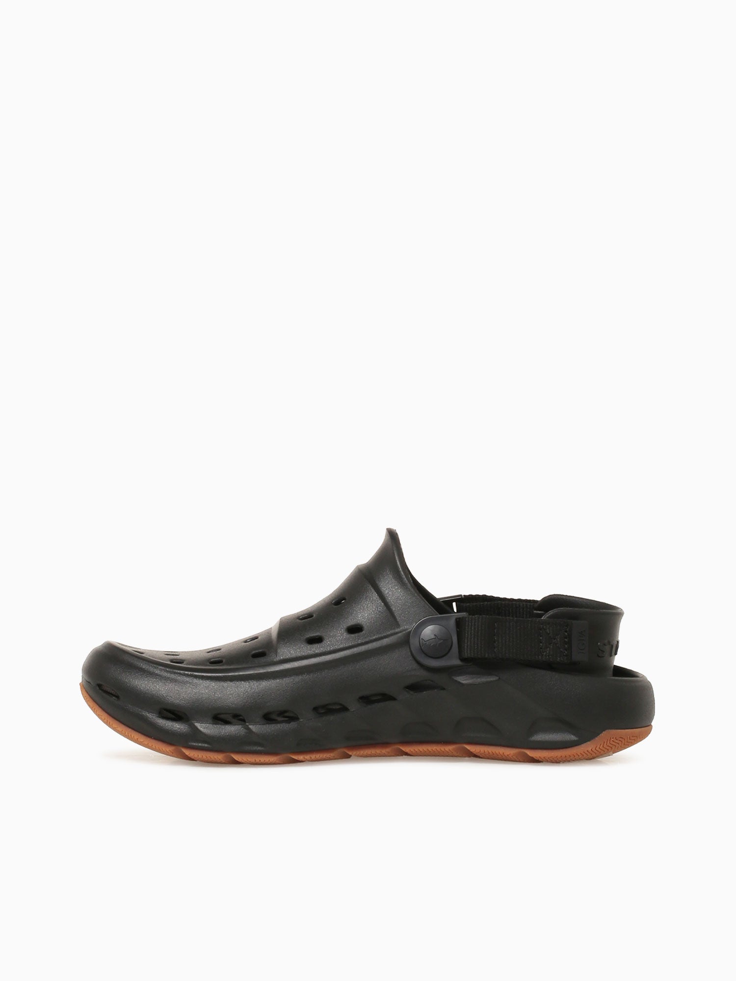 Dogtooth Clog Black Rubber Black / 7 / M