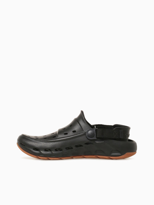 Dogtooth Clog Black Rubber Black / 7 / M