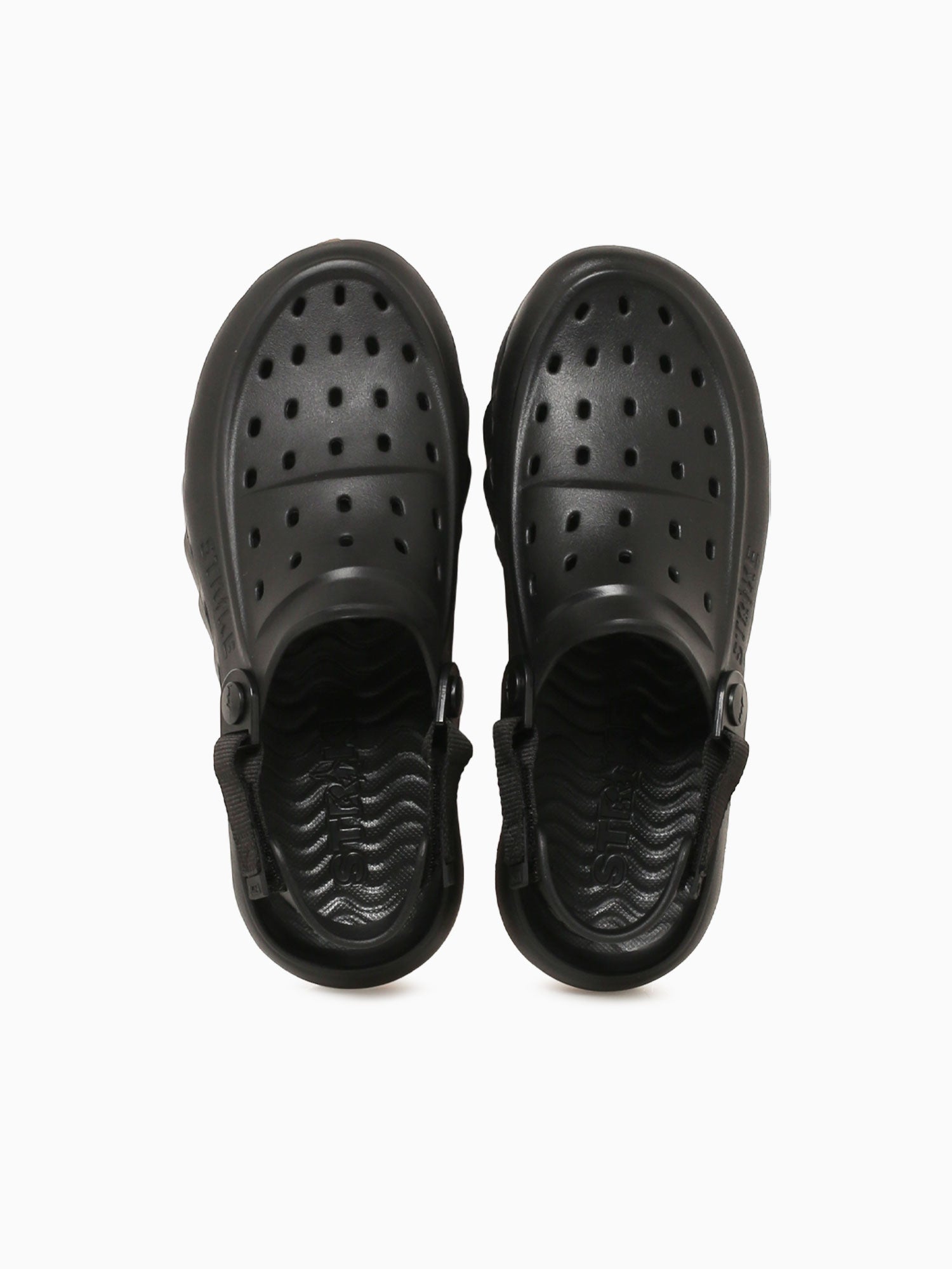 Dogtooth Clog Black Rubber Black / 7 / M