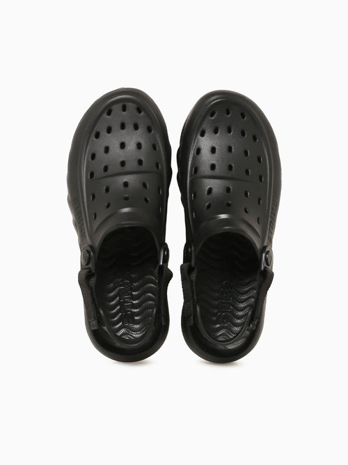 Dogtooth Clog Black Rubber Black / 7 / M