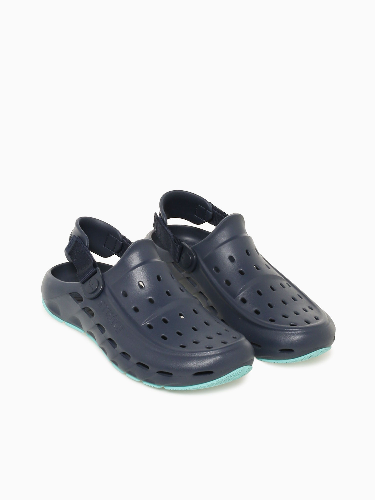 Dogtooth Clog Navy Blue rubber Navy / 7 / M