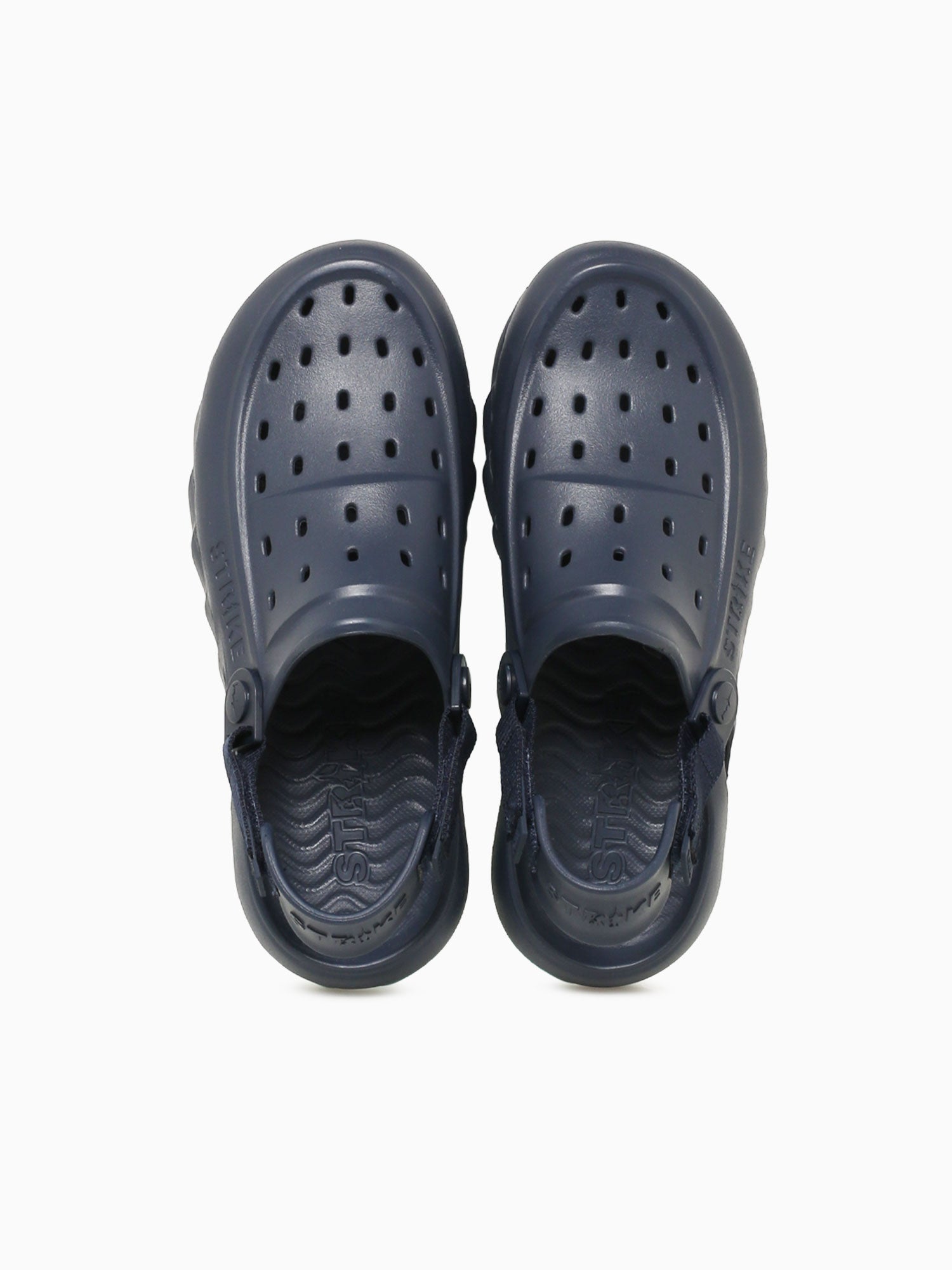 Dogtooth Clog Navy Blue rubber Navy / 7 / M