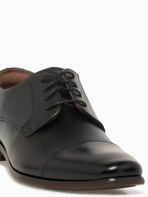 Scottsdale Cap Black Leather Black / 7 / M