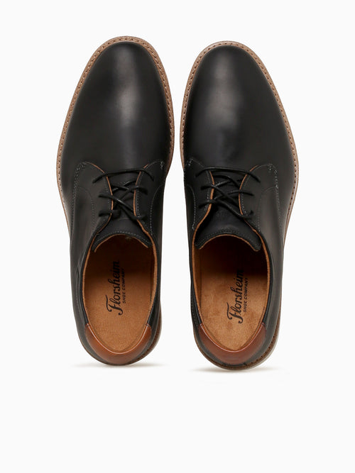 Highpoint Plain Toe Black Crazy Horse Black / 7 / M