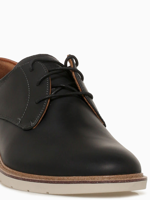 Highpoint Plain Toe Black Crazy Horse Black / 7 / M