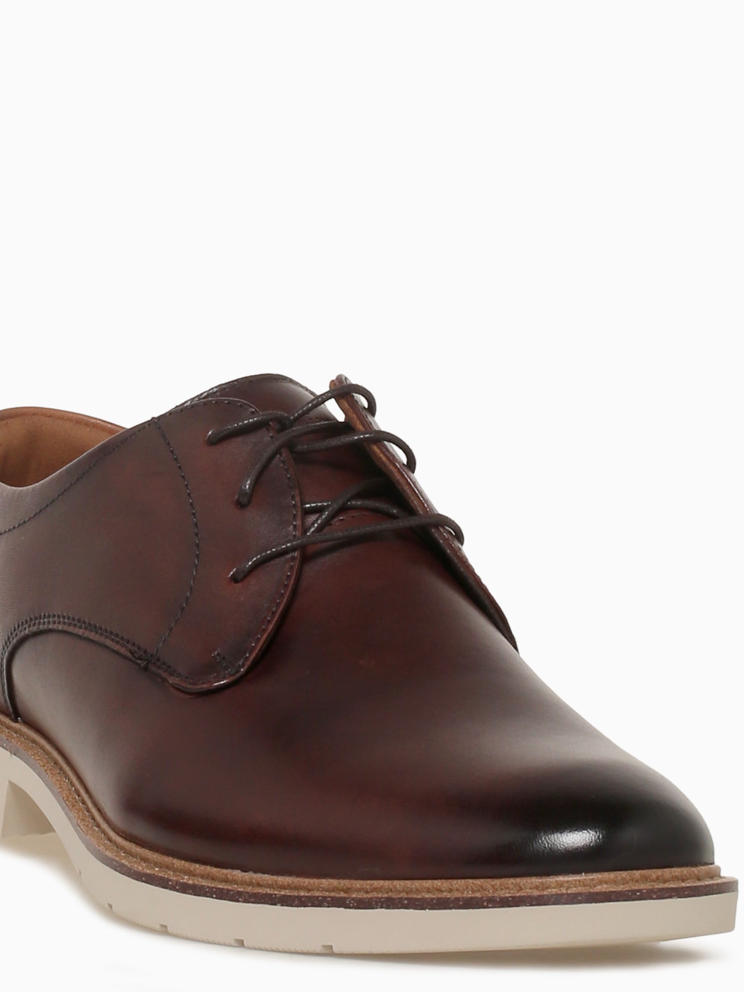 Highpoint Plain Toe Brown Leather Brown / 7 / M