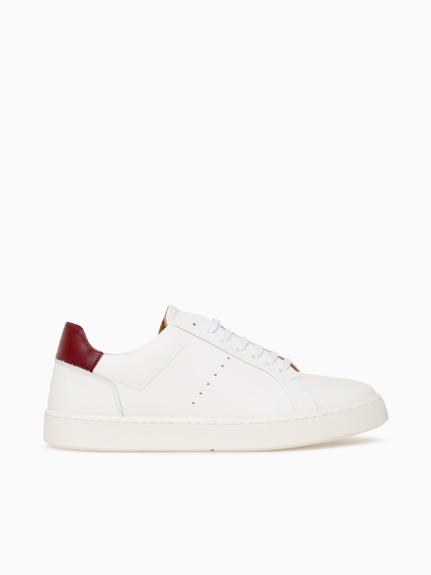 Damiano White Bordeaux calf White / 7 / M