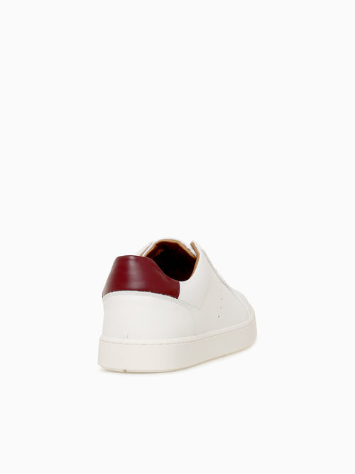 Damiano White Bordeaux calf White / 7 / M