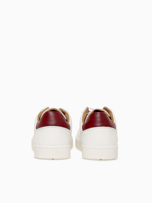 Damiano White Bordeaux calf White / 7 / M
