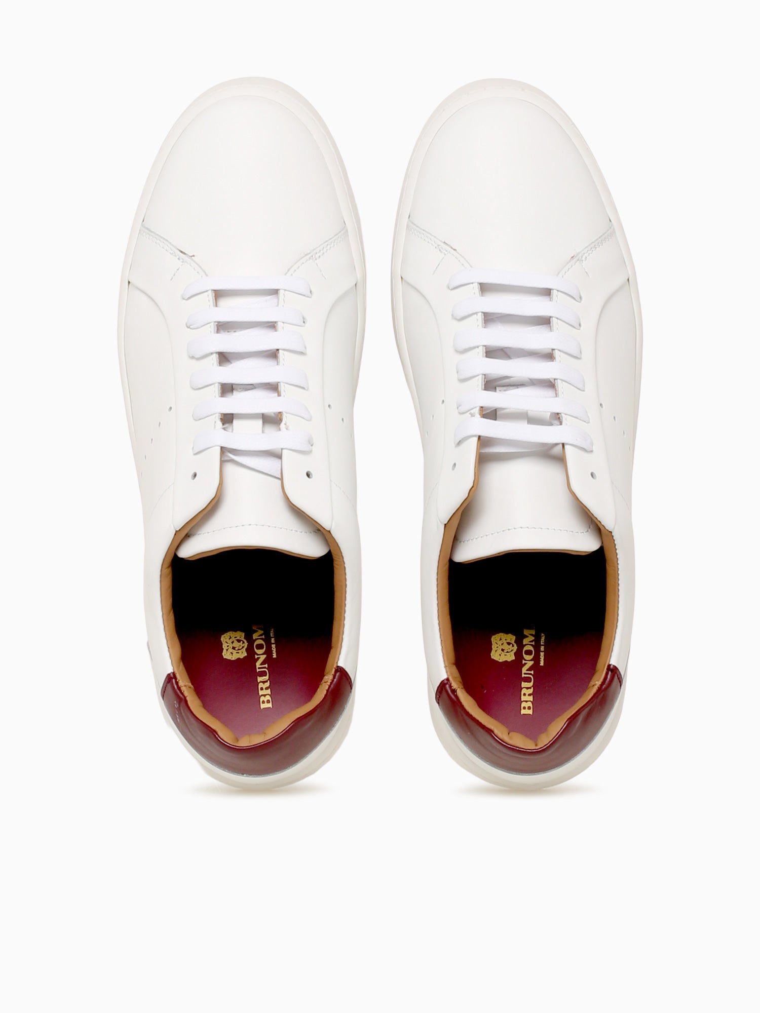 Damiano White Bordeaux calf White / 7 / M