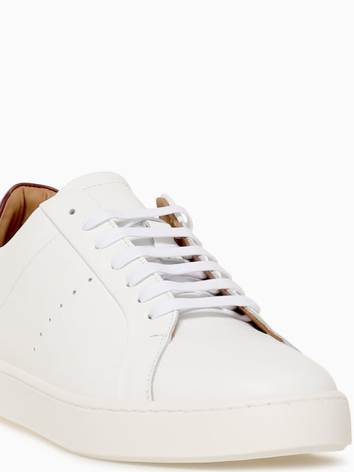 Damiano White Bordeaux calf White / 7 / M