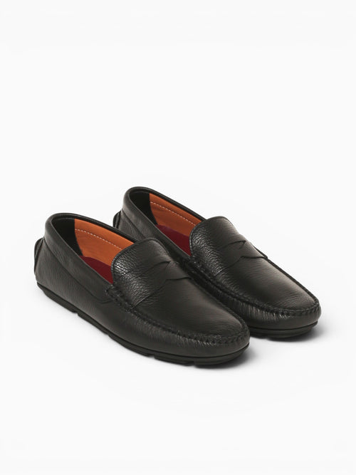 Taranto Black Leather Black / 7 / M