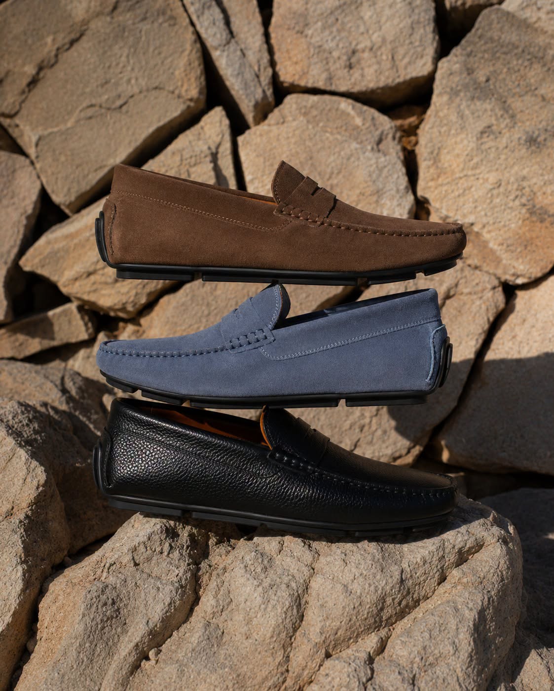 Taranto Black Leather