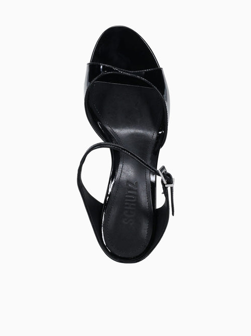 Shania Black Verniz Soft Black / 5 / M