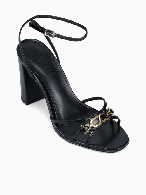 Shannon Black Heritage Leather Black / 5 / M