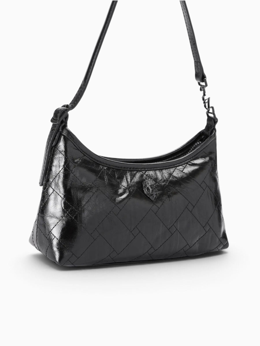 Kurt Sling Shoulder Bag Black 01 Black
