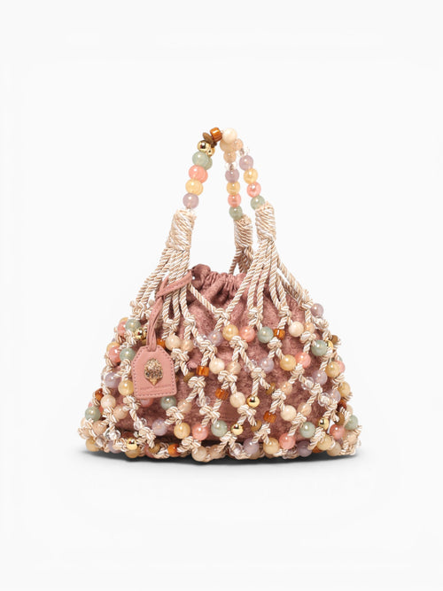 Rope Shoulder Bag 45 Cream Beige