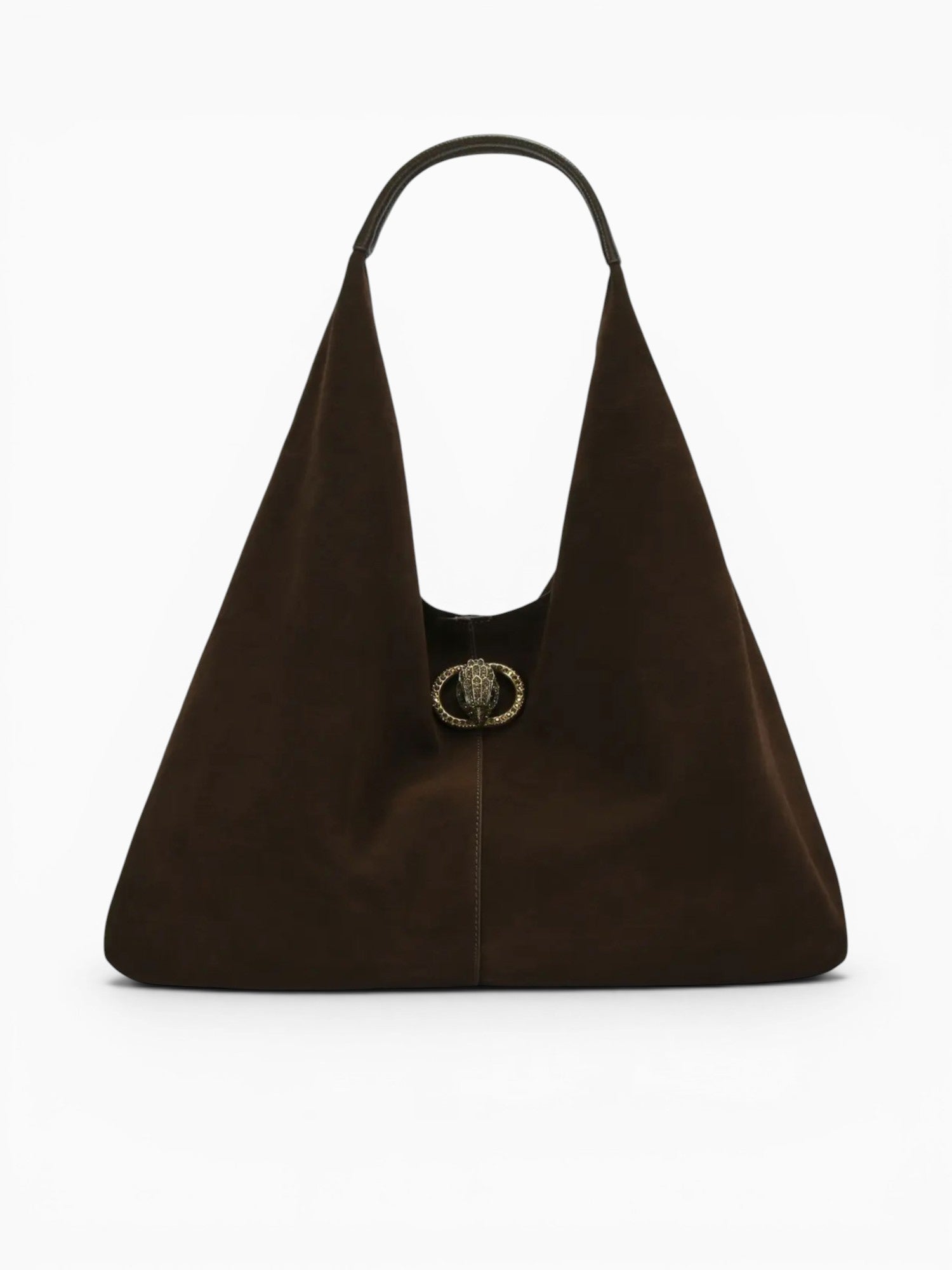 Chelsea Lg Shoulder Bag Dark Brown Brown