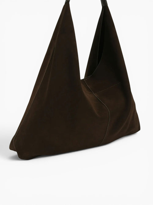 Chelsea Lg Shoulder Bag Dark Brown Brown