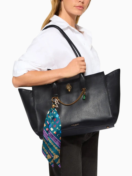 Sloan Sm Shopper Bag 01 Black Black
