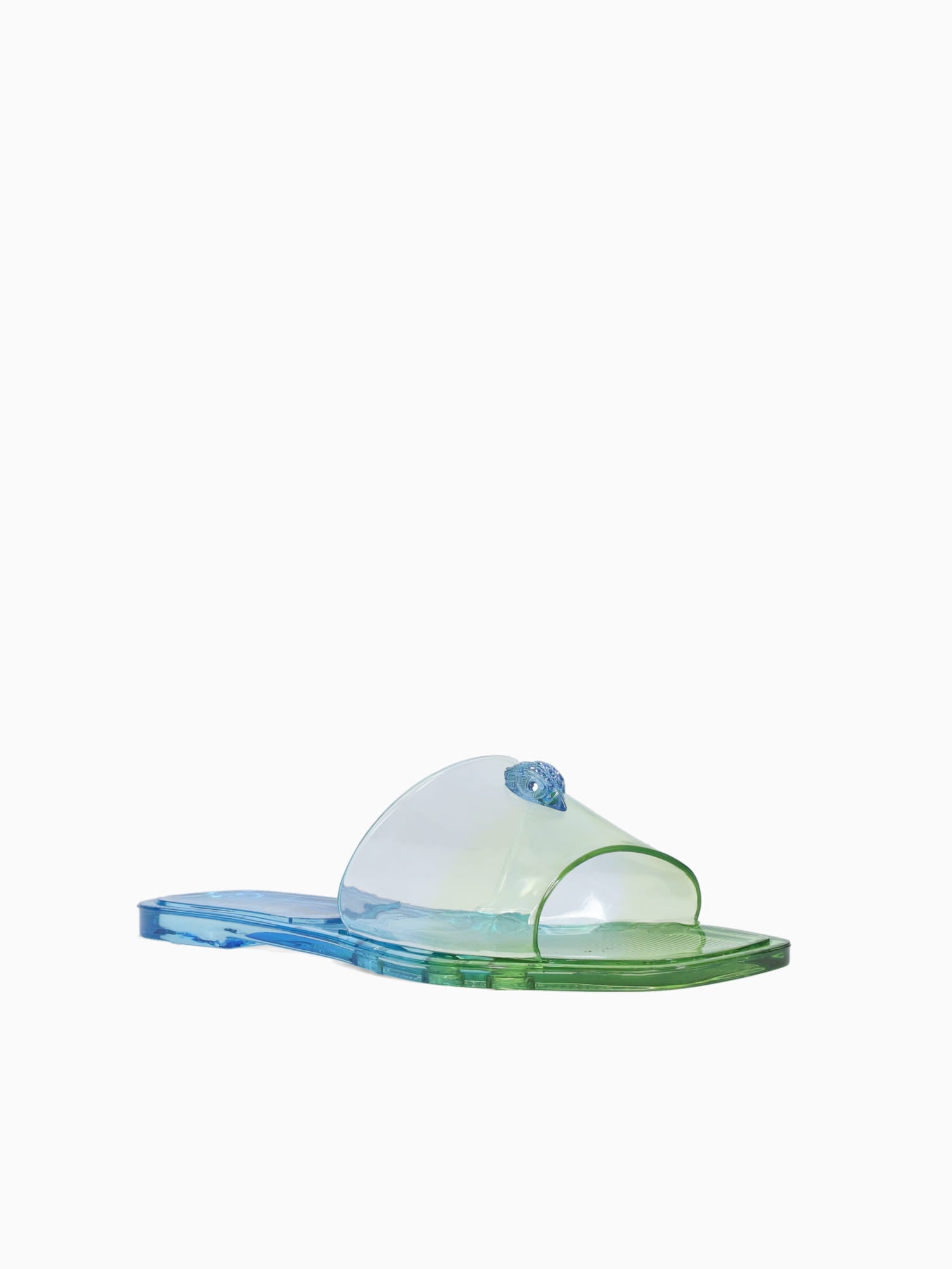 Maddison Slide Blue Jelly Blue / 5 / M