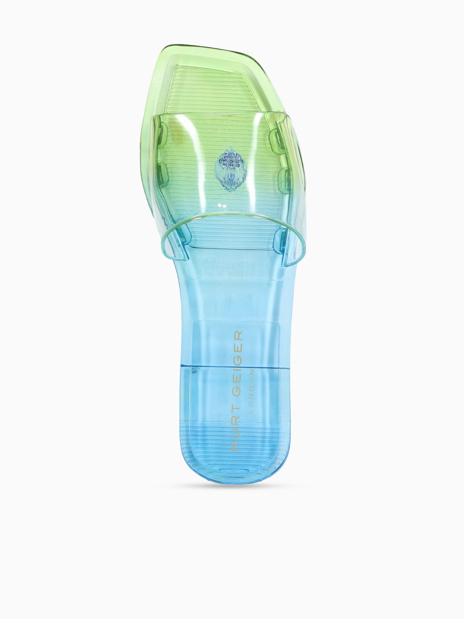 Maddison Slide Blue Jelly Blue / 5 / M